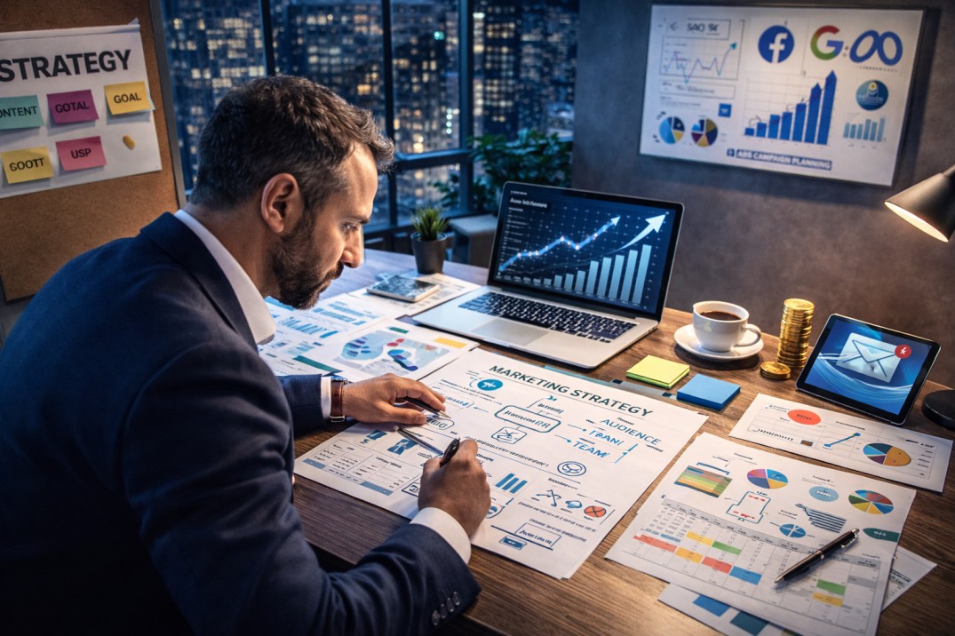 החשיבות של תכנון אסטרטגיה שיווקית