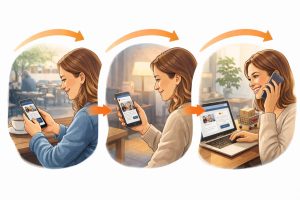 מסע הלקוח שילוב חוצה פלטפורמות