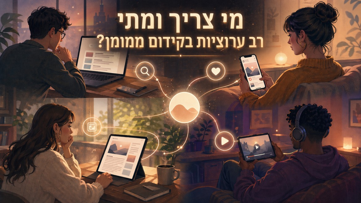 רב ערוציות בקידום ממומן