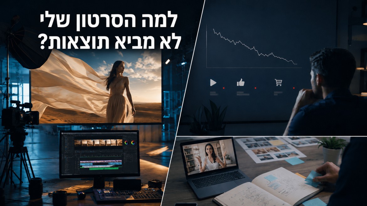 למה הסרטון לא מביא תוצאות